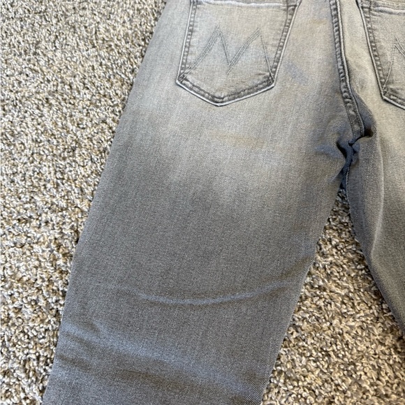 MOTHER Denim Gray Jeans - Picture 9 of 13